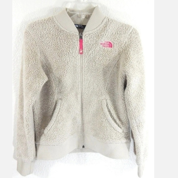 The North Face Girl's Sherpa Bomber Jacket - Picture 1 of 5